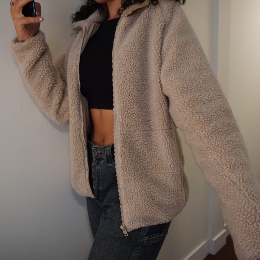 Brandy Melville Shearling Jacket